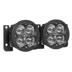 ARC Lighting - ARC Lighting Concept Series 3" LED Round Pod Light PAIR Clear-Spot Beam 41521 - Image 1