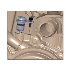 Holley - Holley Performance 97-425 Engine Water Pump Block-Off Plate for Ford Car 415 445 - Image 8