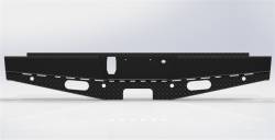 Ranch Hand - Ranch Hand SBF21HBLSL Sport Series Back Bumper for 21-23 Ford F150 - Image 3