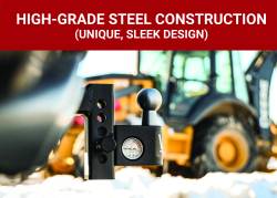 Weigh Safe - Weigh Safe 2" Aero Hitch Class IV 10" Drop Hitch Receiver 12.5K AWS10-2 - Image 5