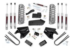 Rough Country Suspension Systems - Rough Country 465B33 4" Suspension Lift Kit for 80-96 Ford Bronco 4WD - Image 1