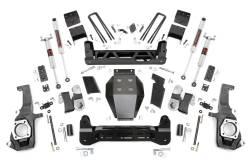 Rough Country Suspension Systems - Rough Country 5" Suspension Lift Kit 11-19 Silverado/Sierra HD 26040 - Image 1