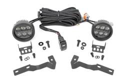 Rough Country Suspension Systems - Rough Country A-Pillar 3.5" LED Ditch Light Kit'spot for 16-23 Tacoma 71085 - Image 1