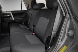 Rough Country Suspension Systems - Rough Country Front/Rear Seat Covers Black for 11-24 Toyota 4Runner 91053 - Image 2