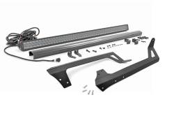 Rough Country Suspension Systems - Rough Country Windshield Mount 50" LED Light Bar Kit for Wrangler JK 80504 - Image 1