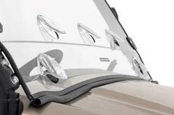 Rough Country Suspension Systems - Rough Country Front UTV Vented Full Windshield for Kawasaki Mule 98215150 - Image 3