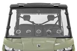 Rough Country Suspension Systems - Rough Country Front UTV Vented Full Windshield for Can-Am Defender HD 98262030 - Image 2