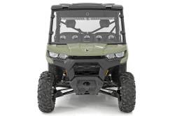 Rough Country Suspension Systems - Rough Country Front UTV Vented Full Windshield for Can-Am Defender HD 98262030 - Image 3