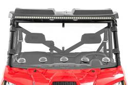 Rough Country Suspension Systems - Rough Country Front UTV Vented Windshield for Polaris Ranger 1000 98232010 - Image 3