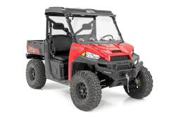 Rough Country Suspension Systems - Rough Country Front UTV Vented Windshield for Polaris Ranger 1000 98232010 - Image 5