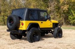 Rough Country Suspension Systems - Rough Country D-Window Wheel 16x8 6x5.5 -12mm Black RC51-6883 - Image 6