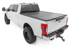 Rough Country Suspension Systems - Rough Country Hard Tri-Fold Tonneau Cover 17-24 Super Duty 6.8' 49220651 - Image 3