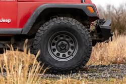 Rough Country Suspension Systems - Rough Country D-Window Wheel 15x8 5x4.5 -19mm Gray RC158545G - Image 3