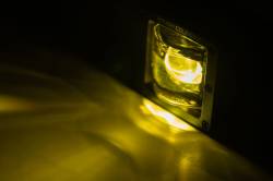 Rough Country Suspension Systems - Rough Country Black Series 2" LED Pod Lights SAE Fog-Amber Pair 70907A - Image 3