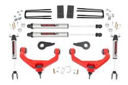 Rough Country Suspension Systems - Rough Country 95970RED 3.5" Suspension Lift Kit for 11-19 Silverado/Sierra HD - Image 1