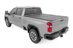 Rough Country Suspension Systems - Rough Country Hard Tri-Fold Tonneau Cover Silverado/Sierra HD 6.9' 49120651 - Image 3