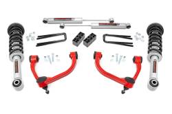 Rough Country Suspension Systems - Rough Country 3" Suspension Lift Kit 09-13 Ford F150 4WD 54431RED - Image 1
