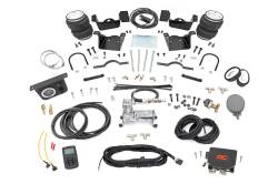 Rough Country Suspension Systems - Rough Country 10034WC Rear Air Spring Kit w/Compressor for Silverado/Sierra HD - Image 1