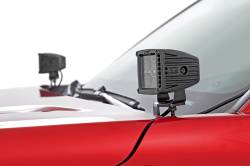 Rough Country Suspension Systems - Rough Country 72104 A-Pillar 2" LED Ditch Light Kit'spot for 24-25 Toyota Tacoma - Image 3