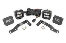 Rough Country Suspension Systems - Rough Country 72101 A-Pillar 2" LED Ditch Light Kit'spot for 24-25 Toyota Tacoma - Image 2