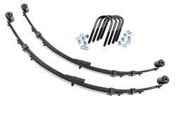 Rough Country Suspension Systems - Rough Country Rear Leaf Spring Kit for 4" Lift for Jeep Wrangler YJ 8011Kit - Image 1