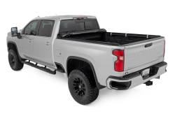 Rough Country Suspension Systems - Rough Country Soft Roll-up Vinyl Tonneau Cover Silverado/Sierra 6.9' 42120690 - Image 4