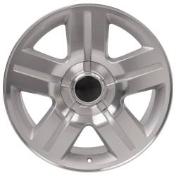 OE Wheels LLC - OE Wheels CV84 20x8.5 6x5.5 31mm Silver/Machined CV84-20085-6550-31MS - Image 2