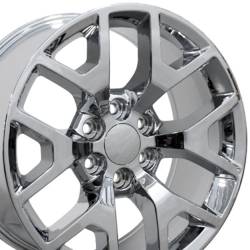 OE Wheels LLC - OE Wheels CV92 20x9 6x5.5 27mm Chrome CV92-20090-6550-27C - Image 3