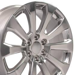 OE Wheels CV95-22090-6550-28P CV95 22x9 6x5.5 28mm Polished