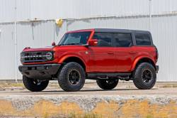 Rough Country Suspension Systems - Rough Country 51143 SRL2 Drop Step Nerf Bars Black for 21-25 Ford Bronco 4DR - Image 6