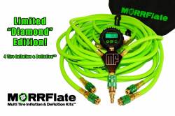MORRFlate - MORRFlate MFQ+G 155" Green Quad+ 4-Tire Inflation Air Hose Kit w/Gauge - Image 2