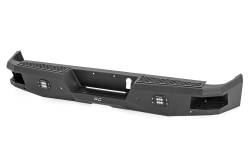 Rough Country Suspension Systems - Rough Country Heavy Duty Black Rear Bumper for 10-24 Ram HD 10786B - Image 3