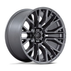 Fuel 1PC - Fuel Off Road D848 REBAR 20x10 6x135 -18mm Matte Gunmetal D84820008947 - Image 1