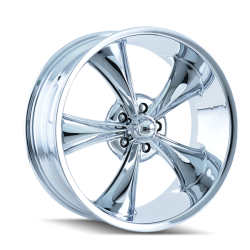 Ridler Wheels - Ridler Wheels 695 Series 20x8.5 5x4.5 0mm Chrome 695-2865C - Image 1