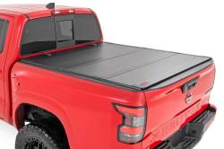 Rough Country Suspension Systems - Rough Country Hard Tri-Fold Tonneau Cover for 22-24 Nissan Frontier 5' 49520551A - Image 1