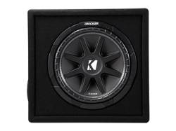 Kicker - Kicker 43VC124 Single 12" Comp 4 Ohm Loaded Subwoofer Enclosure - Image 1