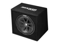 Kicker - Kicker 43VC124 Single 12" Comp 4 Ohm Loaded Subwoofer Enclosure - Image 2