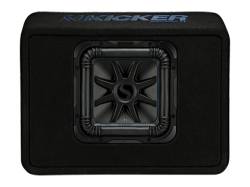 Kicker - Kicker 44TL7S102 Single 10" Solo-Baric L7S Loaded Subwoofer Enclosure - Image 1