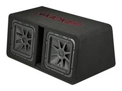Kicker - Kicker 45DL7R122 Dual 12" Solo-Baric L7R Loaded Subwoofer Enclosure - Image 3