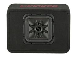 Kicker - Kicker 45TL7R102 Single 10" Solo-Baric L7R Loaded Subwoofer Enclosure - Image 1