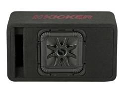 Kicker - Kicker 45VL7R102 Single 10" Solo-Baric L7R Loaded Subwoofer Enclosure - Image 1