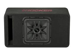 Kicker - Kicker 45VL7R122 Single 12" Solo-Baric L7R Loaded Subwoofer Enclosure - Image 1