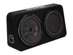 Kicker - Kicker 48TCWRT102 10" CompRT 2 Ohm Loaded Subwoofer Enclosure - Image 3