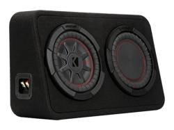 Kicker - Kicker 48TCWRT82 8" CompRT 2 Ohm Loaded Subwoofer Enclosure - Image 3