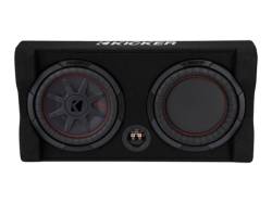 Kicker - Kicker 48TRTP102 10" CompRT Down-Firing 2 Ohm Loaded Subwoofer Enclosure - Image 1