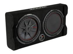 Kicker - Kicker 48TRTP122 12" CompRT Down-Firing 2 Ohm Loaded Subwoofer Enclosure - Image 1