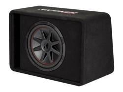 Kicker - Kicker 48VCVR122 12" CompVR 2-Ohm Loaded Subwoofer Enclosure - Image 2