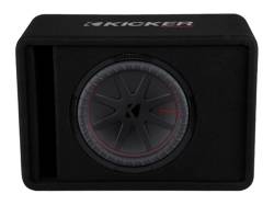 Kicker - Kicker 48VCWR122 12" CompR 2-Ohm Loaded Subwoofer Enclosure - Image 1