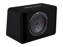 Kicker - Kicker 48VCWR122 12" CompR 2-Ohm Loaded Subwoofer Enclosure - Image 3