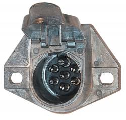 Hopkins Towing Solution - Hopkins 52016 7-Pole Heavy Duty Rounds Vehicle To Trailer Wiring Connector ALL - Image 2